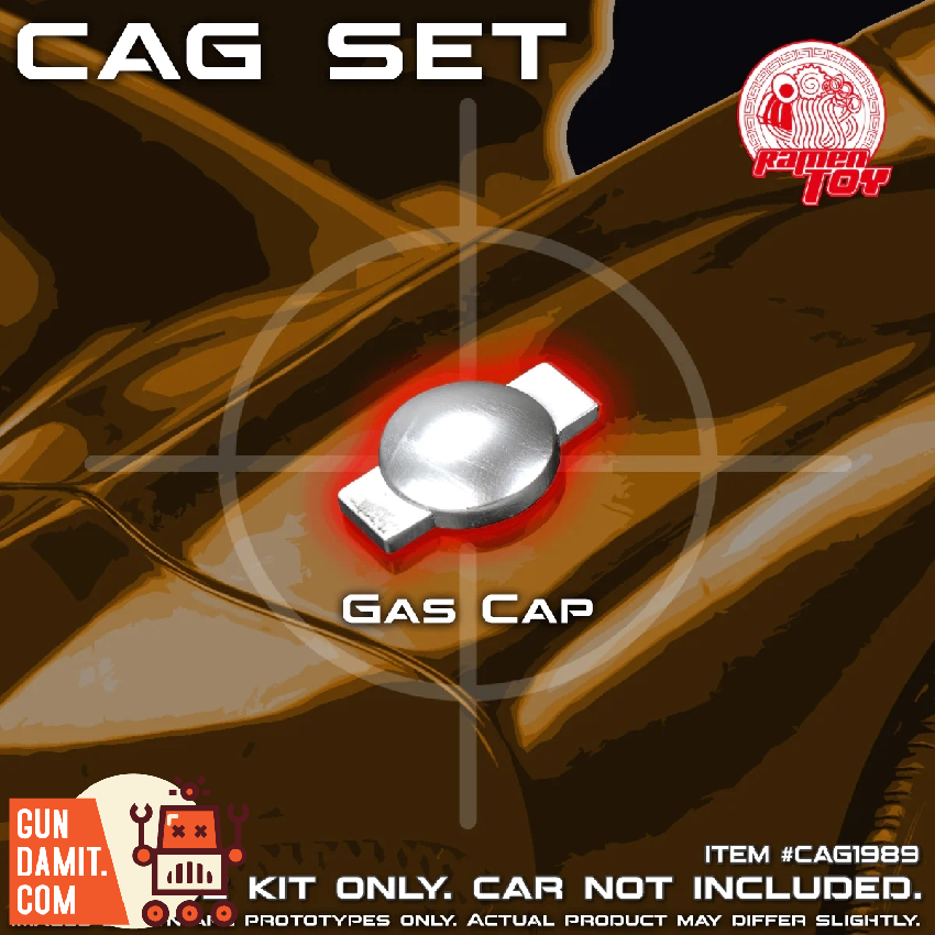 Ramen Toy CAG Set matte version gas cap detail upgrade part for McFarlane 1989 Batmobile Ramen Toy CAG Set matte version gas cap detail upgrade part for McFarlane 1989 Batmobile