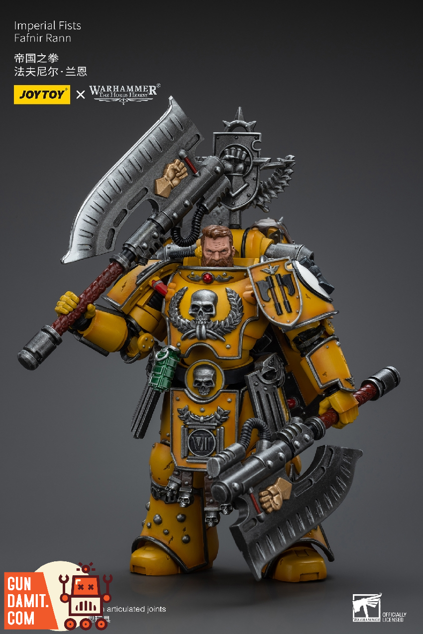 JoyToy JT9145 Fafnir Rann 1/18 scale figure promotional image with product name and Warhammer branding JoyToy JT9145 Fafnir Rann 1/18 scale figure promotional image with product name and Warhammer branding