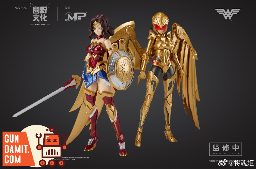 MS General 1/10 Wonder Woman articulated pose with weapon accessories MS General 1/10 Wonder Woman articulated pose with weapon accessories