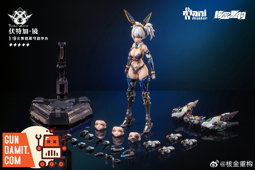 Animester 1/9 Thunderbolt Squad Vodka Mirror mecha girl with full accessories Animester 1/9 Thunderbolt Squad Vodka Mirror mecha girl with full accessories