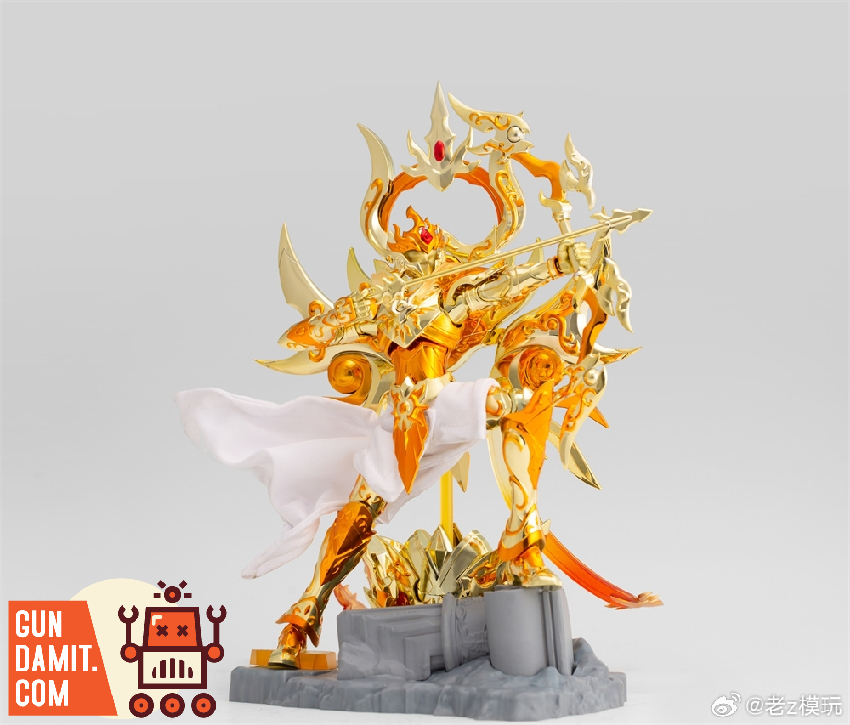 Toypoint Apollo figure dynamic action pose with cloth armor spread Toypoint Apollo figure dynamic action pose with cloth armor spread