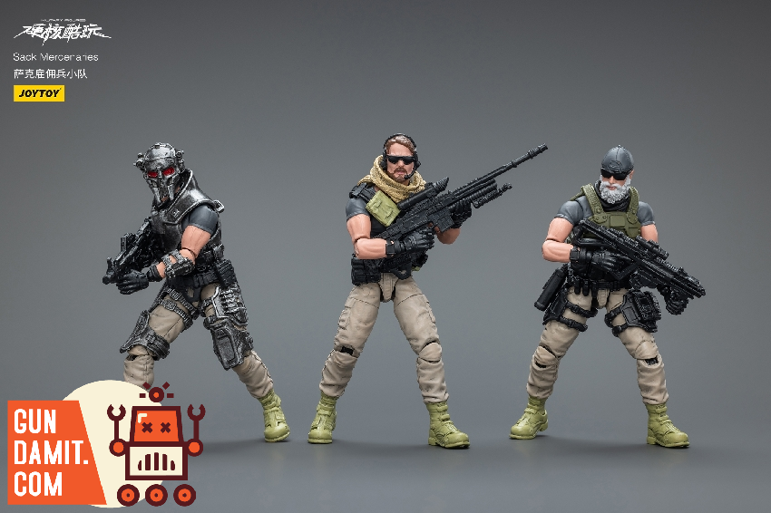 JoyToy 1/18 Hardcore Coldplay Sack Mercenaries Assault Specialist front view JoyToy 1/18 Hardcore Coldplay Sack Mercenaries Assault Specialist front view