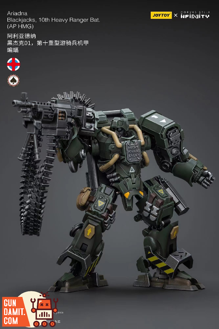 Infinity Ariadna Blackjacks full body comparison scale view Infinity Ariadna Blackjacks full body comparison scale view