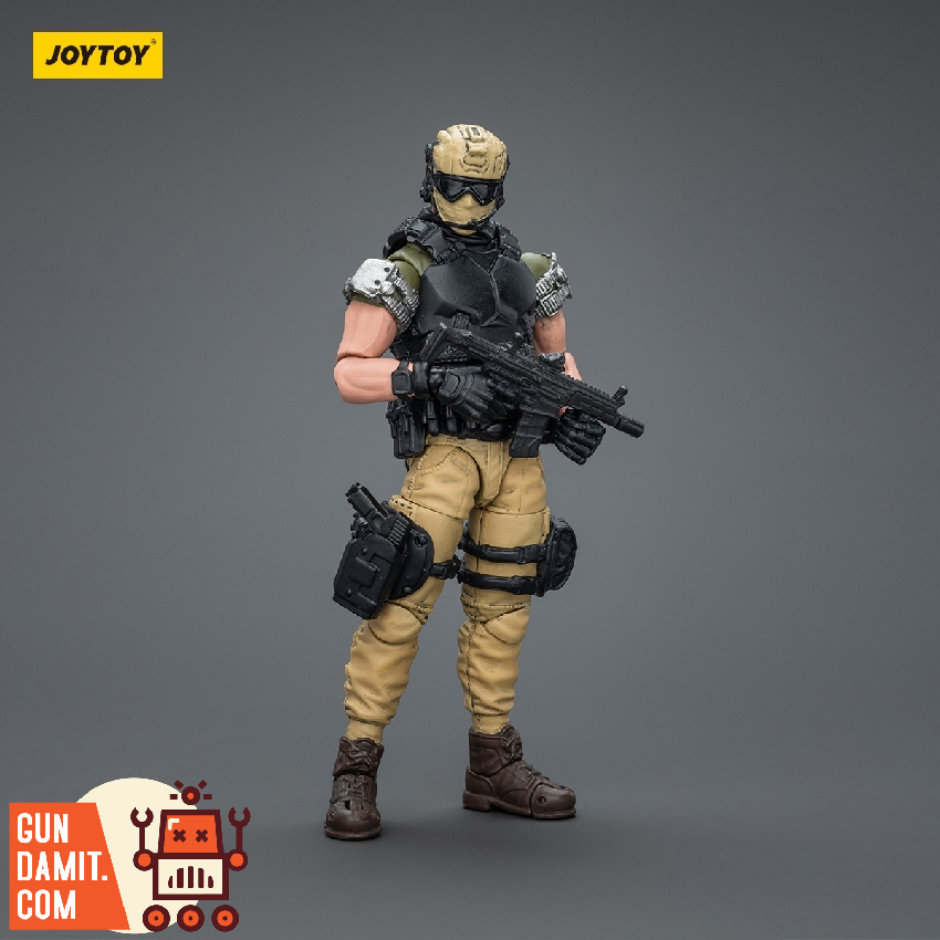 JoyToy 1/18 Hardcore Coldplay Kina Mercenaries Sniper Ace front view JoyToy 1/18 Hardcore Coldplay Kina Mercenaries Sniper Ace front view