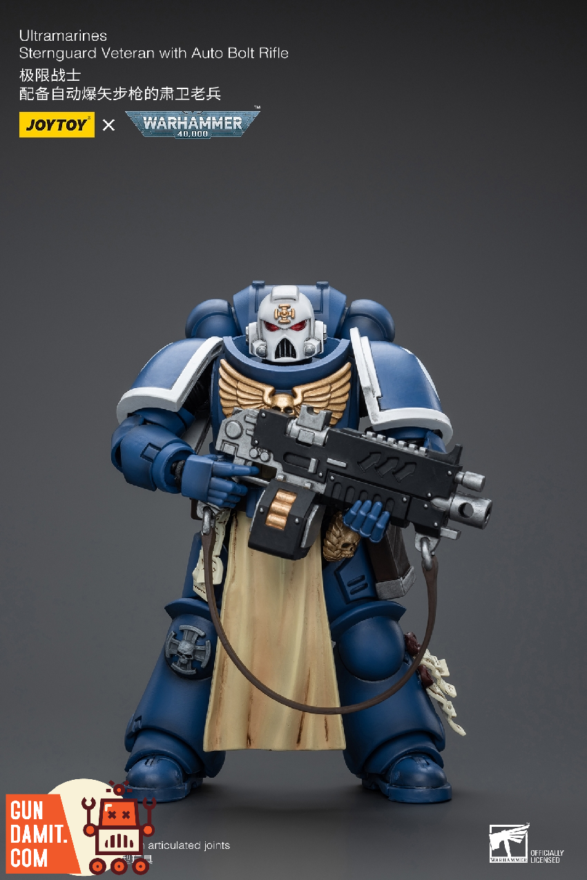JT9824 Sternguard Veteran rear angle showing backpack and armor detail JT9824 Sternguard Veteran rear angle showing backpack and armor detail