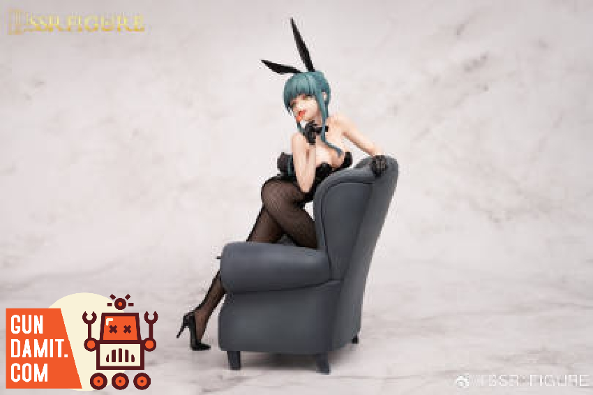 Infinity Studio x SSR 1/7 Yue Li bunny girl figure seated front view Infinity Studio x SSR 1/7 Yue Li bunny girl figure seated front view