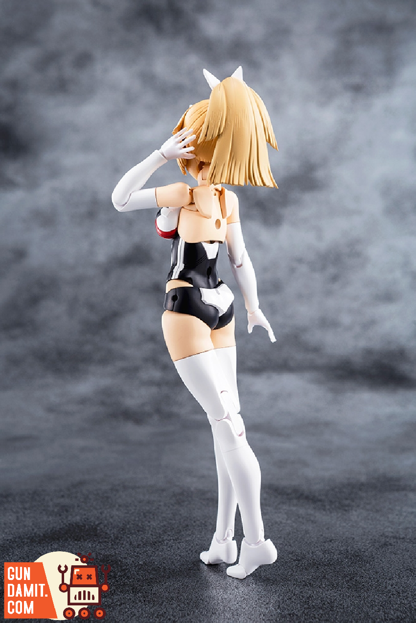 Kotobukiya KP716 Megami Device Asra Archer Kizuna assembled front view Kotobukiya KP716 Megami Device Asra Archer Kizuna assembled front view