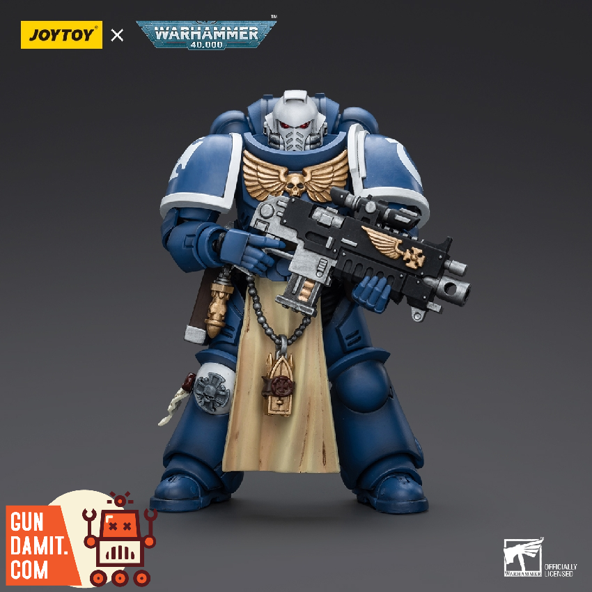 JoyToy Sternguard Bolt Rifle rear view with backpack thrusters JoyToy Sternguard Bolt Rifle rear view with backpack thrusters