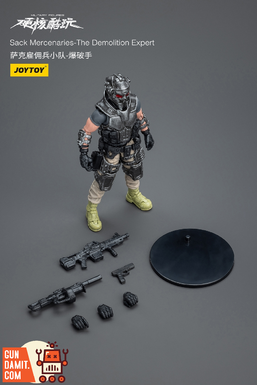 JoyToy Sack Mercenaries Demolition Expert weapon detail JoyToy Sack Mercenaries Demolition Expert weapon detail