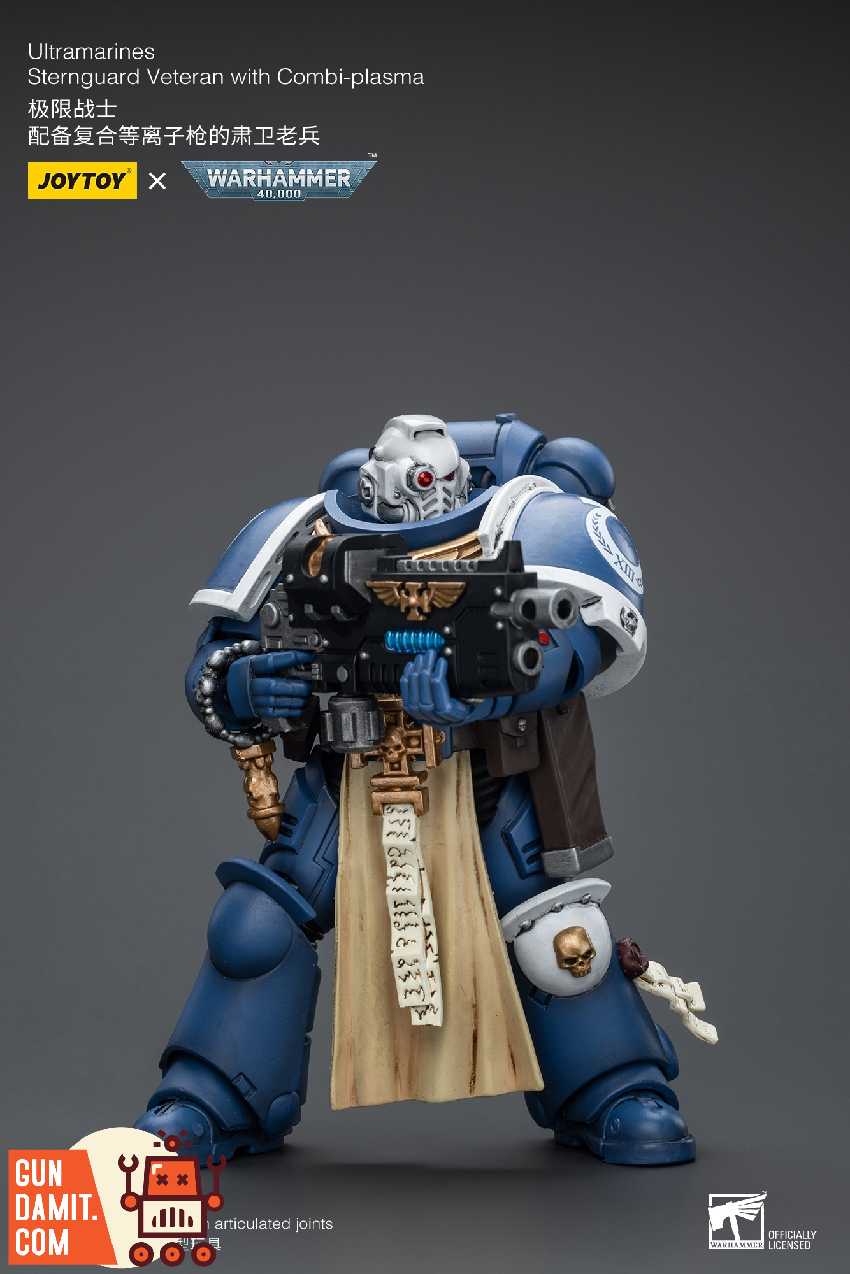 Sternguard Veteran Combi-Plasma rear view with backpack and seals Sternguard Veteran Combi-Plasma rear view with backpack and seals
