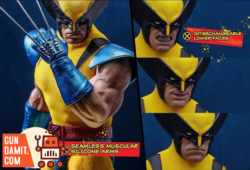 Hot Toys Hono Studio Wolverine classic yellow suit full body Hot Toys Hono Studio Wolverine classic yellow suit full body