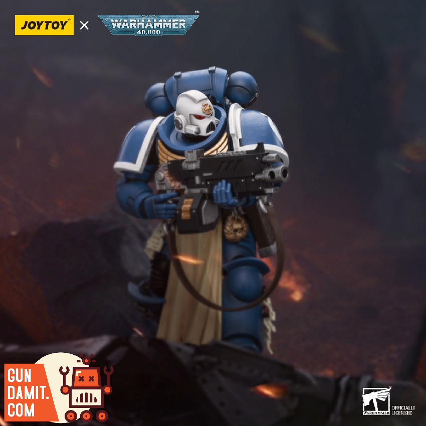 JT9824 Ultramarines Sternguard figure battlefield action pose JT9824 Ultramarines Sternguard figure battlefield action pose