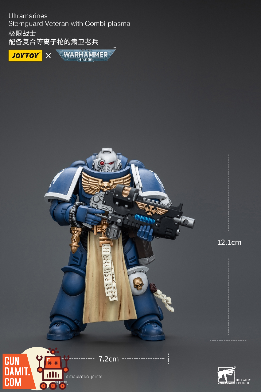 Sternguard Veteran with Combi-Plasma dimensions and scale reference Sternguard Veteran with Combi-Plasma dimensions and scale reference