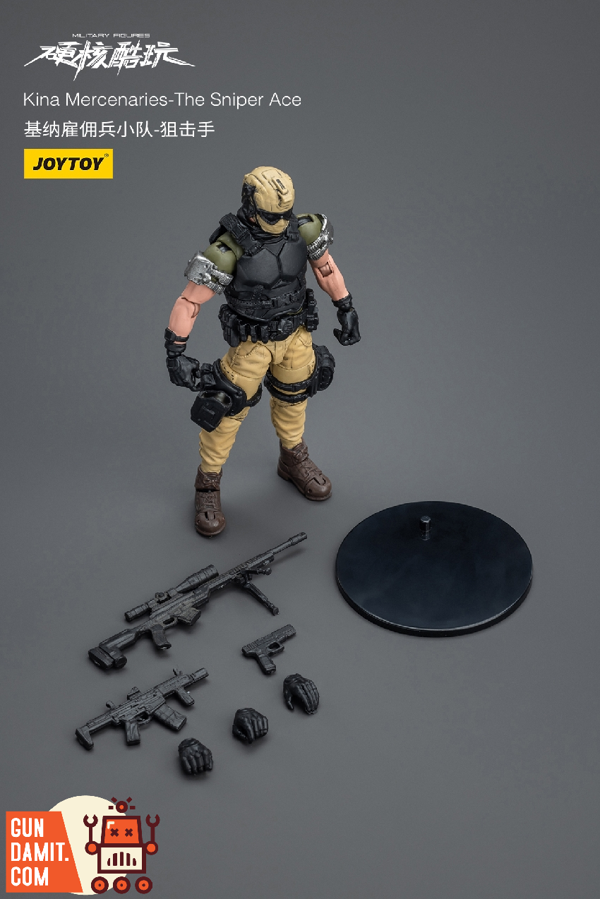 JoyToy Kina Mercenaries Sniper Ace aiming pose JoyToy Kina Mercenaries Sniper Ace aiming pose