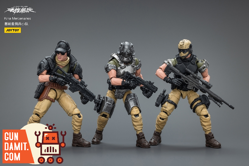 JoyToy Kina Mercenaries Assault Vanguard weapon close-up JoyToy Kina Mercenaries Assault Vanguard weapon close-up