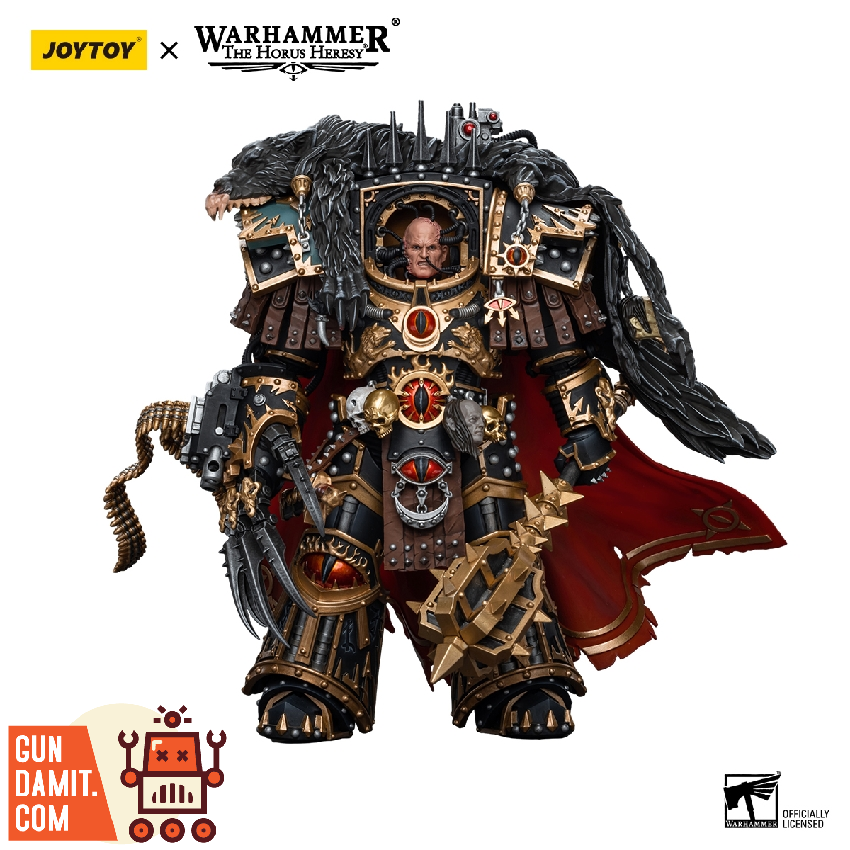 Warmaster Horus Primarch close-up head and armor detail Warmaster Horus Primarch close-up head and armor detail