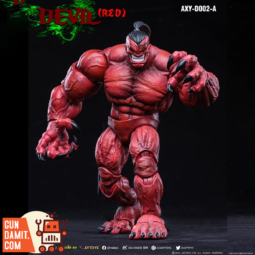 Devil Red Normal version full body front standing pose Devil Red Normal version full body front standing pose