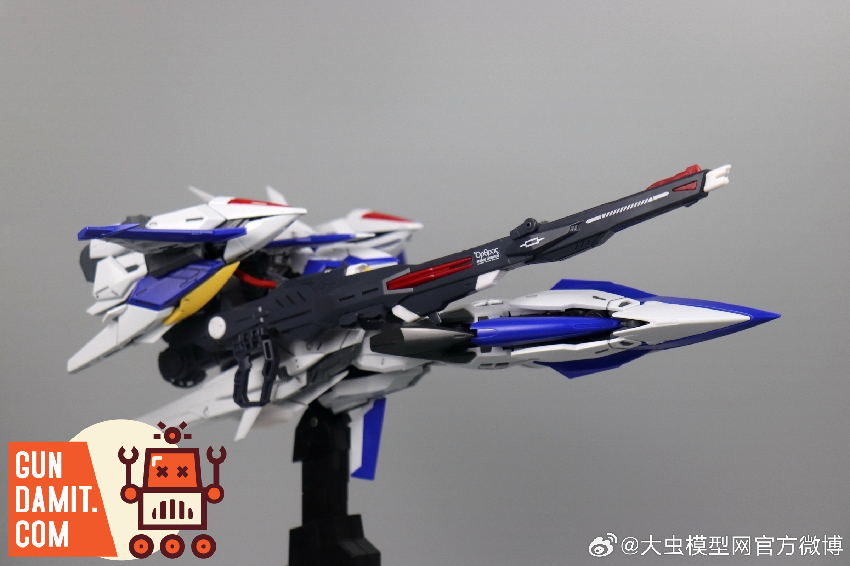 Daban 6658 Eclipse Gundam Maneuver Striker flight mode side view Daban 6658 Eclipse Gundam Maneuver Striker flight mode side view