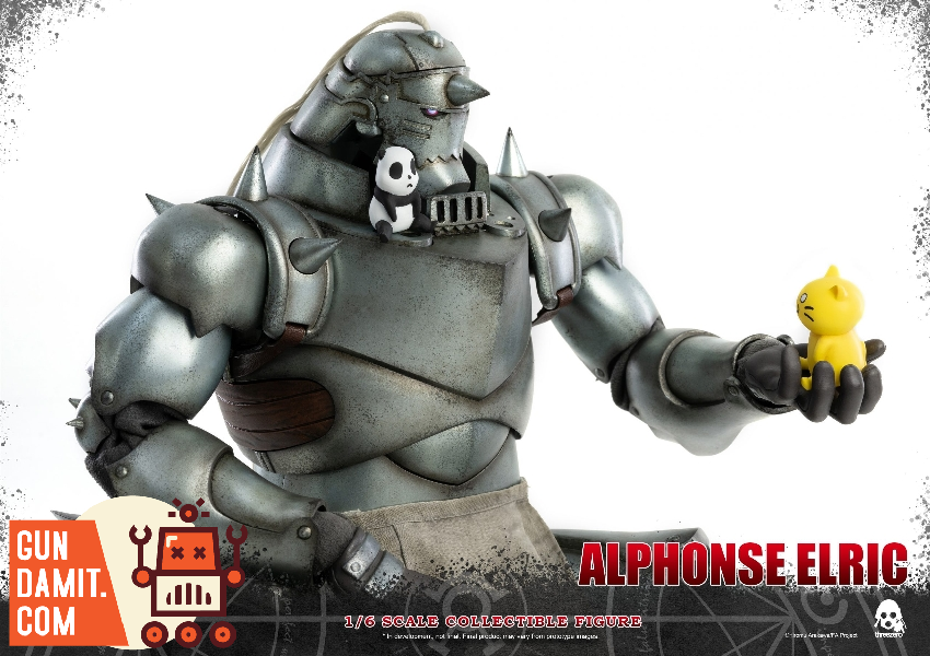 Threezero 1/6 FigZero Fullmetal Alchemist Alphonse Elric front view Threezero 1/6 FigZero Fullmetal Alchemist Alphonse Elric front view