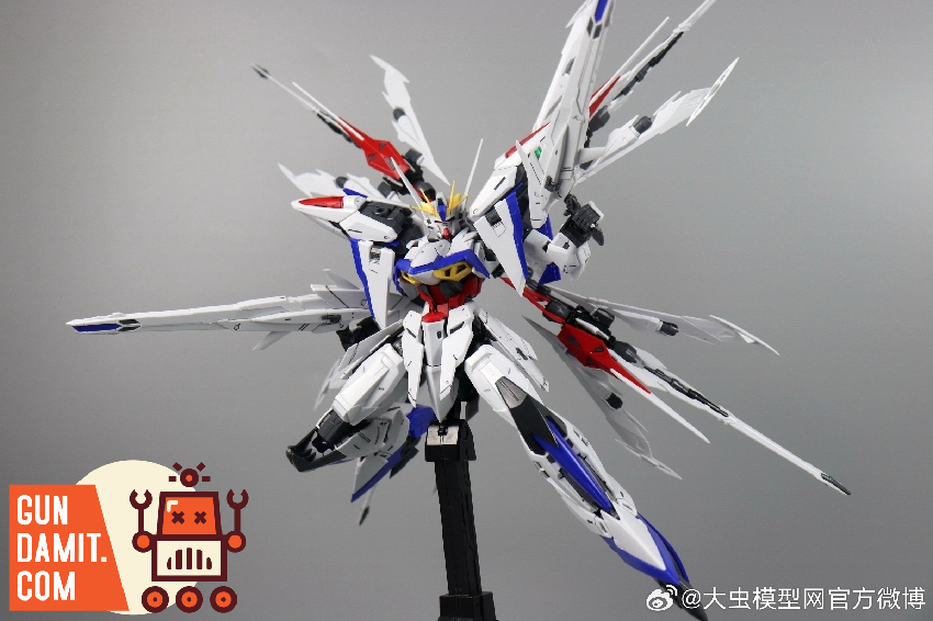 Daban 6658 Eclipse Gundam rear view with Striker Pack deployed Daban 6658 Eclipse Gundam rear view with Striker Pack deployed