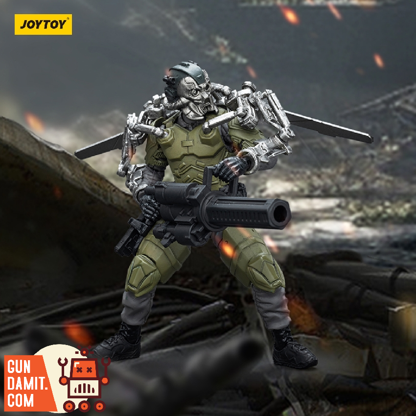 JoyToy Army Builder Figure 29 Lone Wolf battlefield action pose JoyToy Army Builder Figure 29 Lone Wolf battlefield action pose
