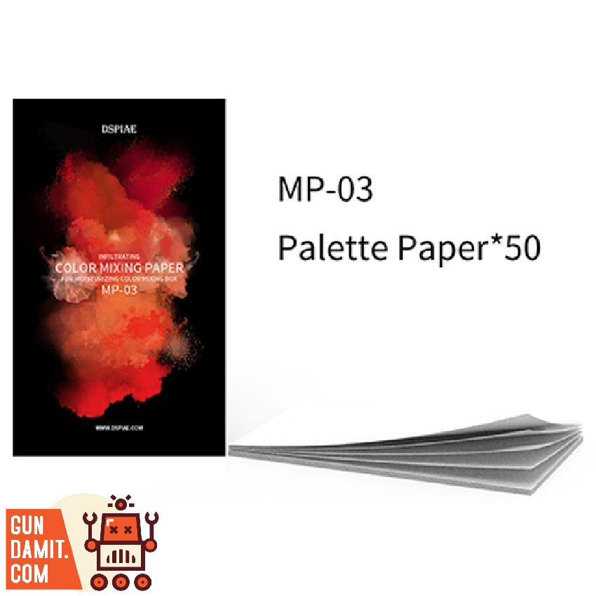 Dspiae MP-03 palette paper 50 sheets packaging and product display Dspiae MP-03 palette paper 50 sheets packaging and product display