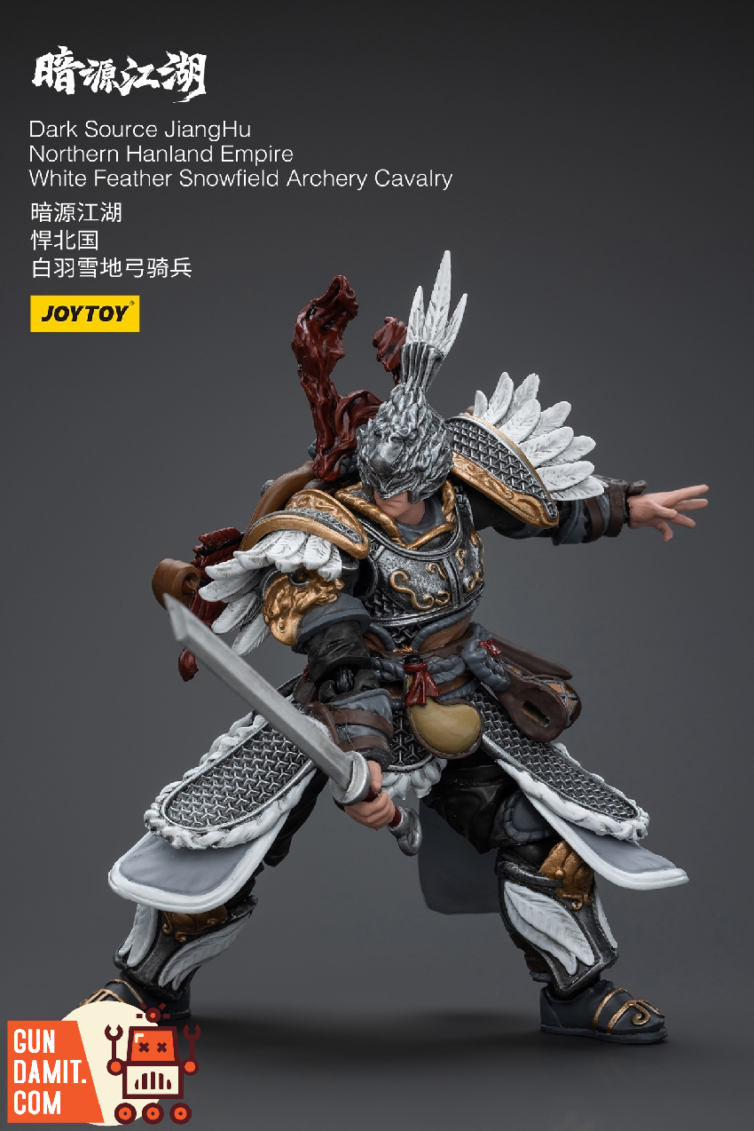 JoyToy JiangHu snowfield archer cavalry action pose JoyToy JiangHu snowfield archer cavalry action pose