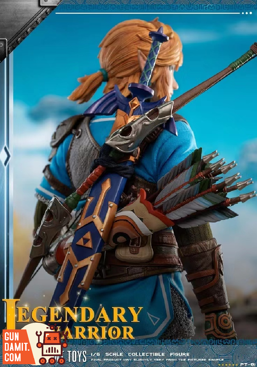 Present Toys 1/6 Legendary Warrior deluxe extra weapons display Present Toys 1/6 Legendary Warrior deluxe extra weapons display