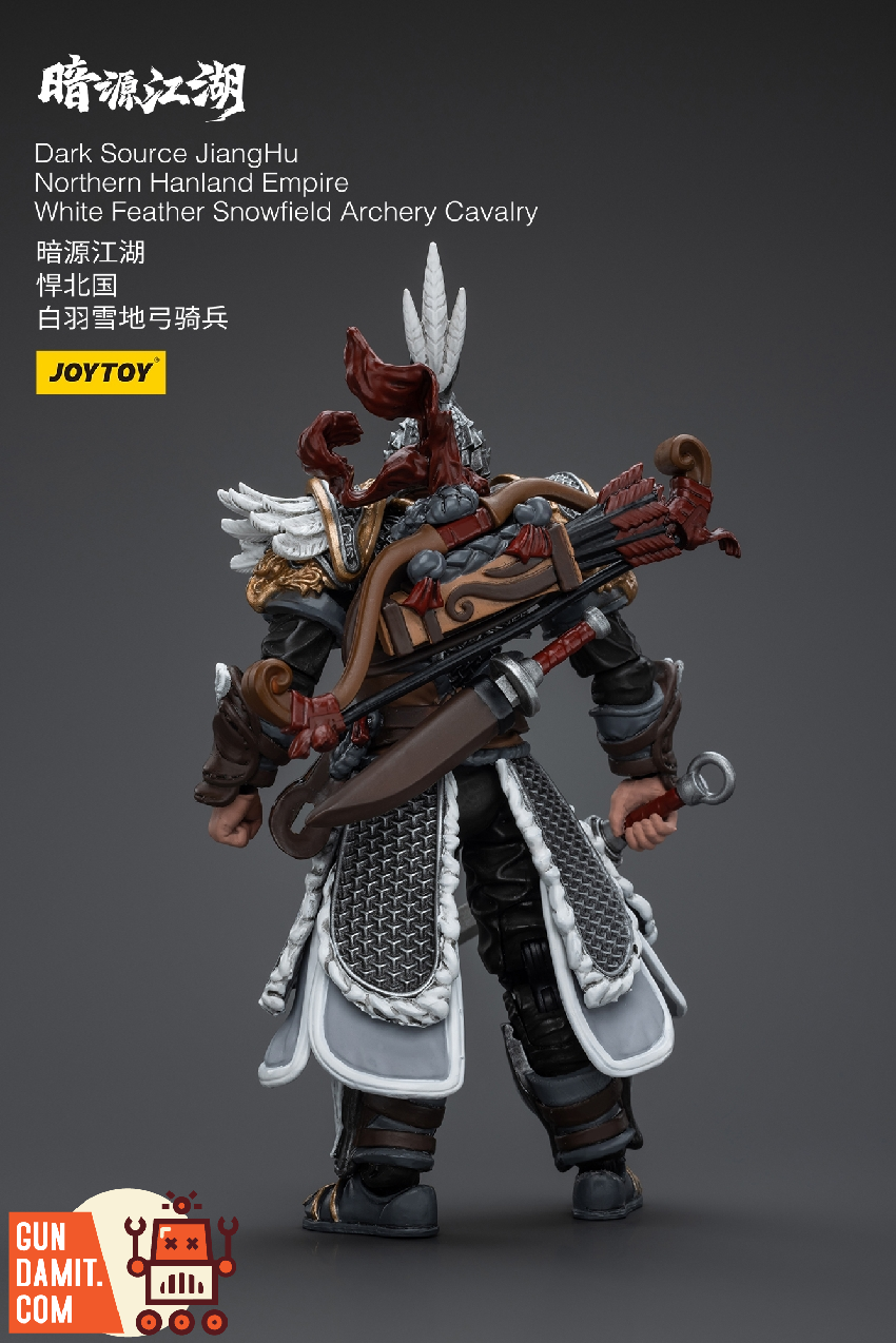 White Feather cavalry figure with bow and arrow accessories White Feather cavalry figure with bow and arrow accessories