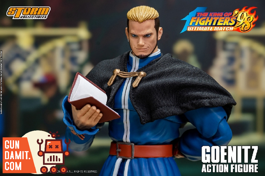 Storm Toys Goenitz King of Fighters figure accessories display Storm Toys Goenitz King of Fighters figure accessories display