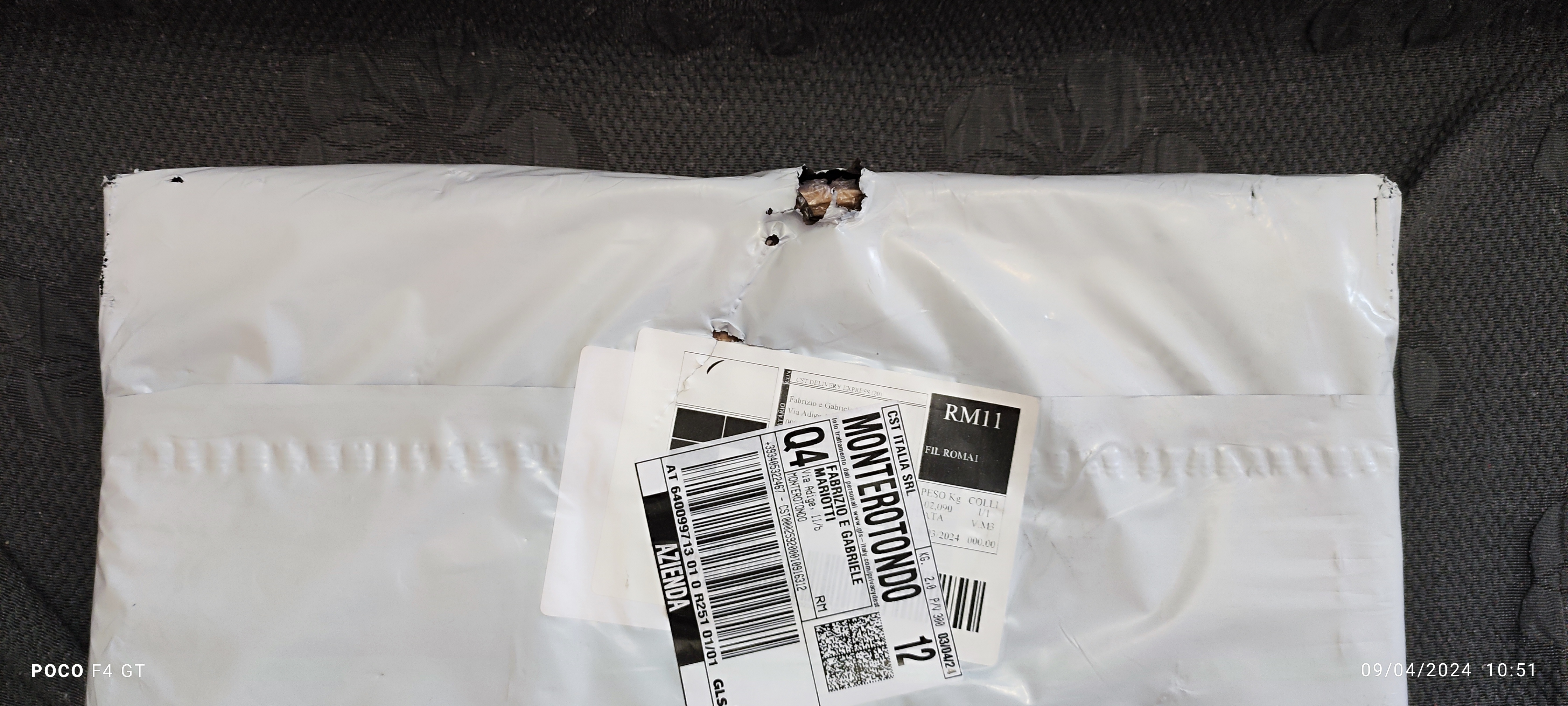 King Arts DFS084 Gaiking SE shipping package with label King Arts DFS084 Gaiking SE shipping package with label