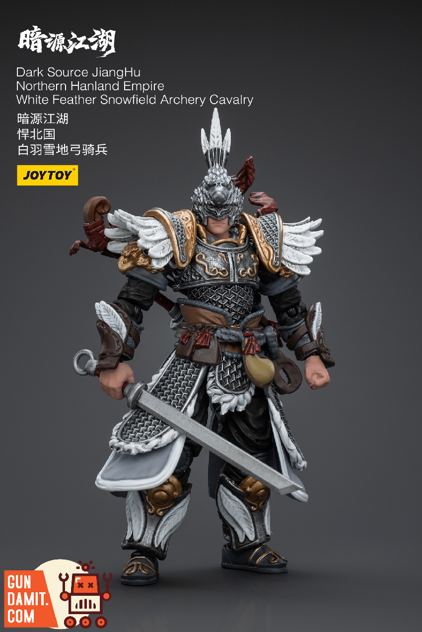 JoyToy 1/18 Dark Source JiangHu White Feather Snowfield Archery Cavalry box JoyToy 1/18 Dark Source JiangHu White Feather Snowfield Archery Cavalry box