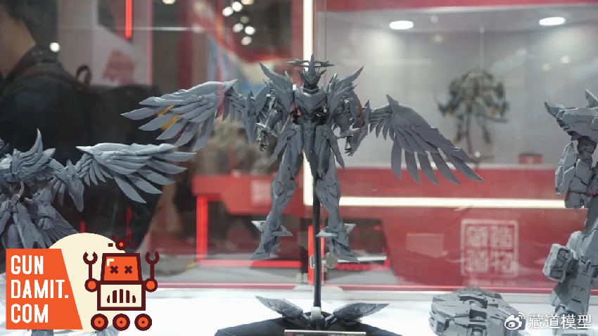 CangDao Guardian Knights Uriel unpainted prototype figure display CangDao Guardian Knights Uriel unpainted prototype figure display