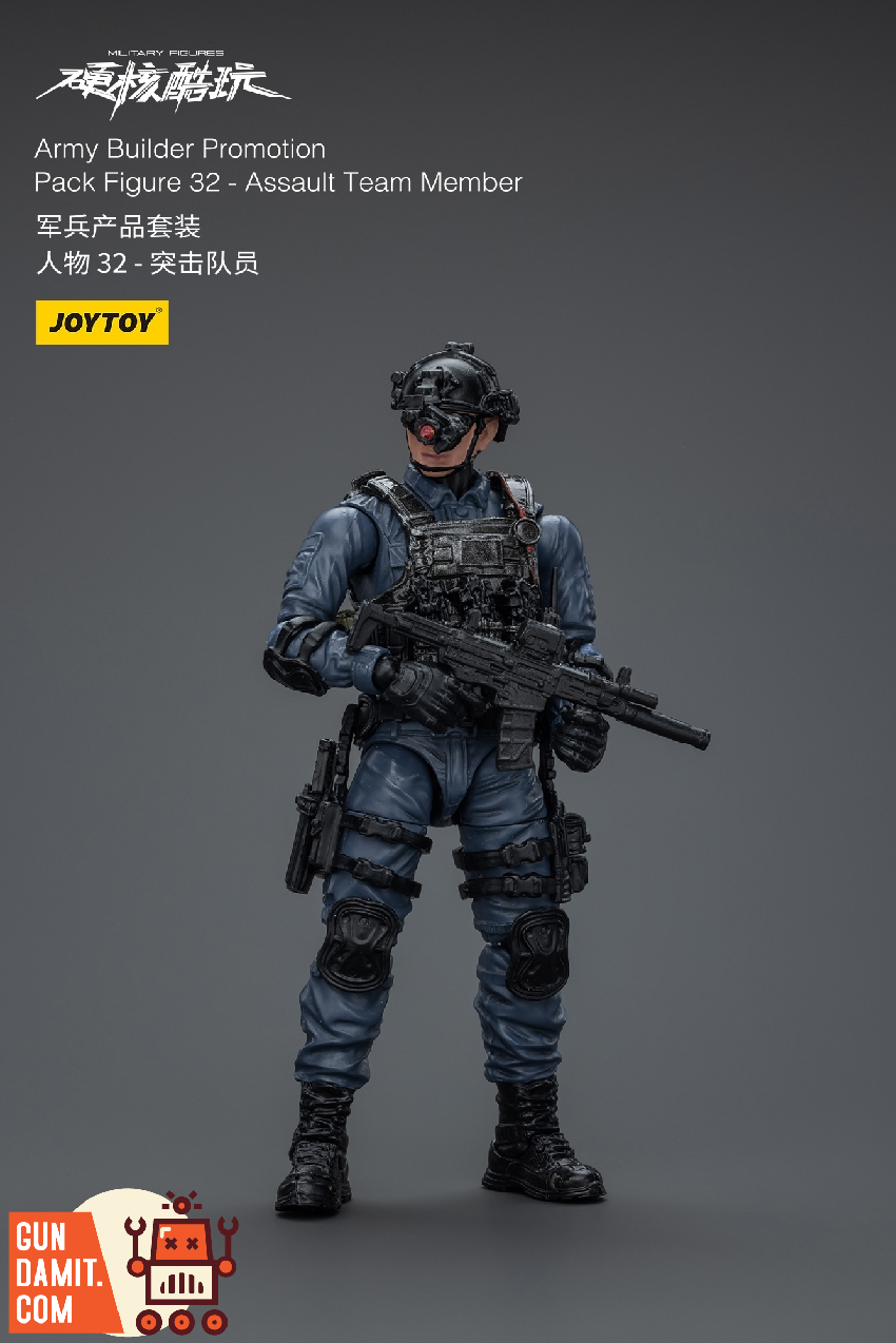 JoyToy JT1514 Assault Team Member figure with tactical gear JoyToy JT1514 Assault Team Member figure with tactical gear