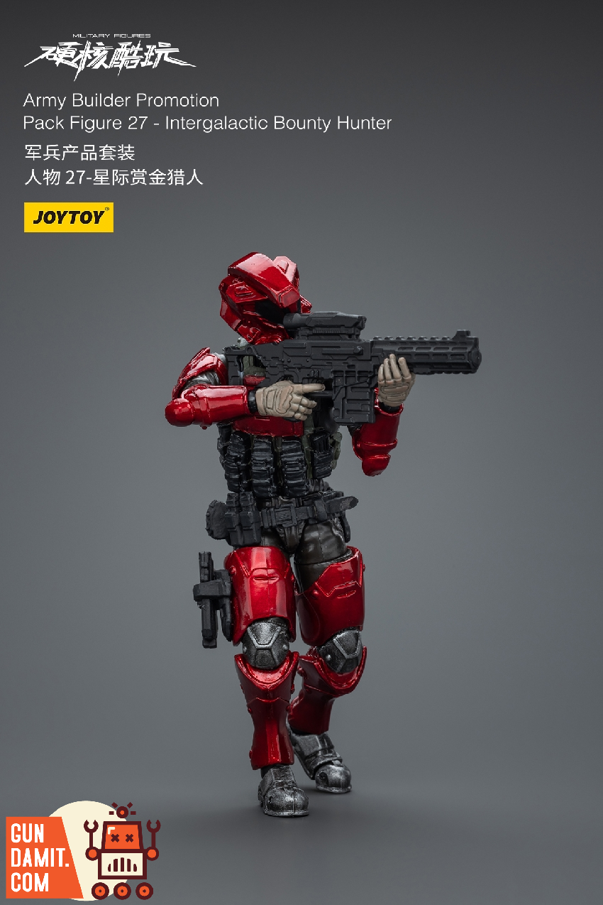JoyToy Intergalactic Bounty Hunter Figure 27 running pose with rifle JoyToy Intergalactic Bounty Hunter Figure 27 running pose with rifle