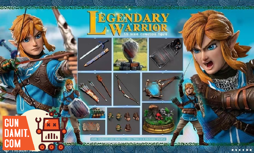 Present Toys Legendary Warrior SP82 deluxe edition rear view Present Toys Legendary Warrior SP82 deluxe edition rear view
