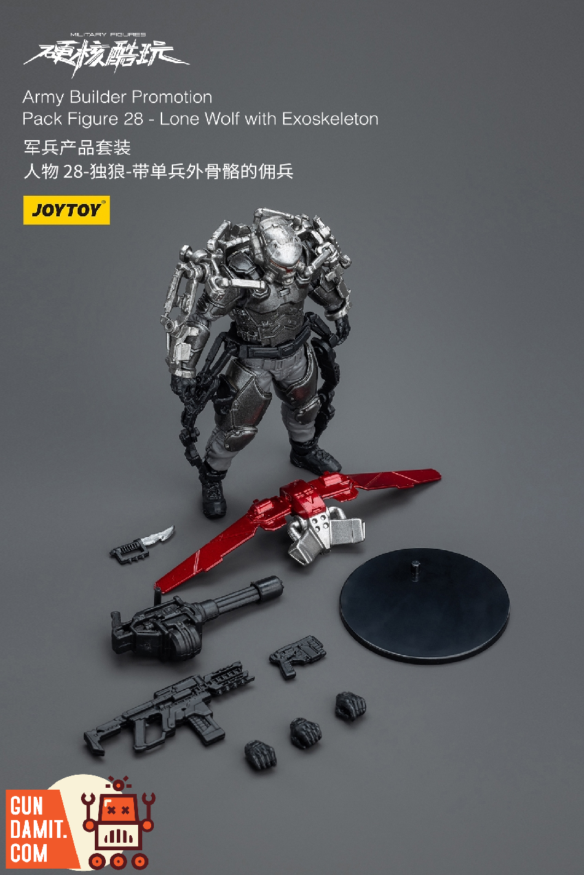 JoyToy Army Builder Figure 28 accessories and weapons layout JoyToy Army Builder Figure 28 accessories and weapons layout