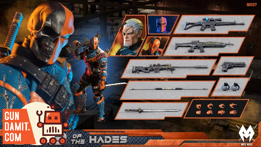 Mix Max 1/12 Hades Death Slayer rear armor detail Mix Max 1/12 Hades Death Slayer rear armor detail