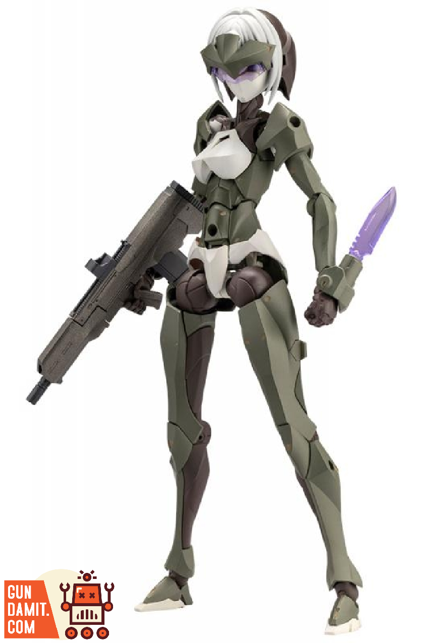 Kotobukiya CX019 Megalomaria Penetrator standing with rifle and blade Kotobukiya CX019 Megalomaria Penetrator standing with rifle and blade