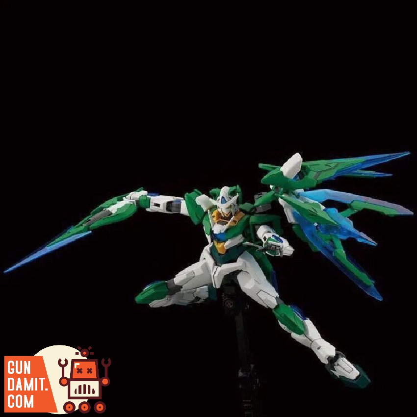 Galaxy Seiko 1/144 Shia Qan T Cat Ears Gundam green flying pose Galaxy Seiko 1/144 Shia Qan T Cat Ears Gundam green flying pose