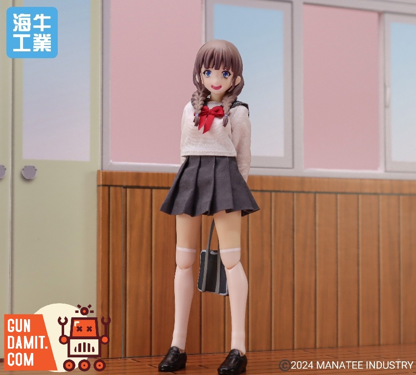 Manatee Industry Yua mecha girl armor detail side view Manatee Industry Yua mecha girl armor detail side view