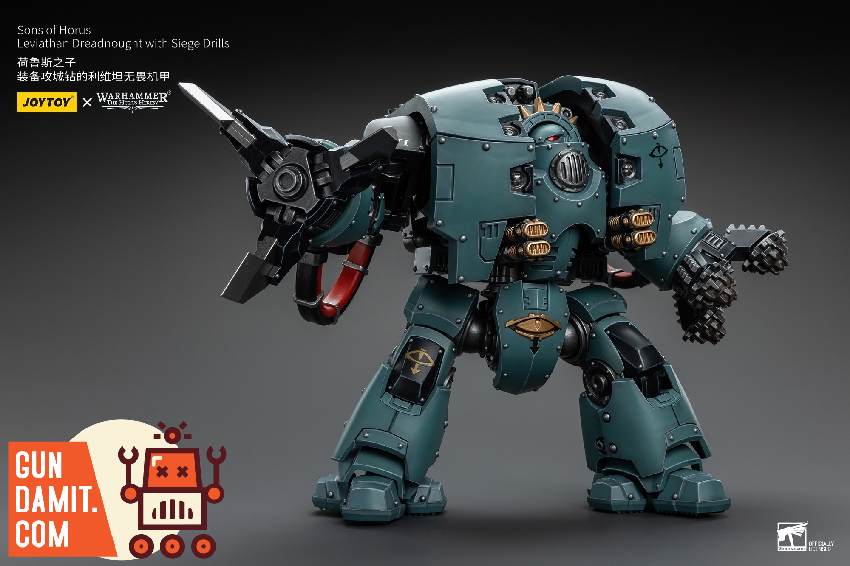 JoyToy 1/18 Warhammer Leviathan Dreadnought rear view jump pack JoyToy 1/18 Warhammer Leviathan Dreadnought rear view jump pack