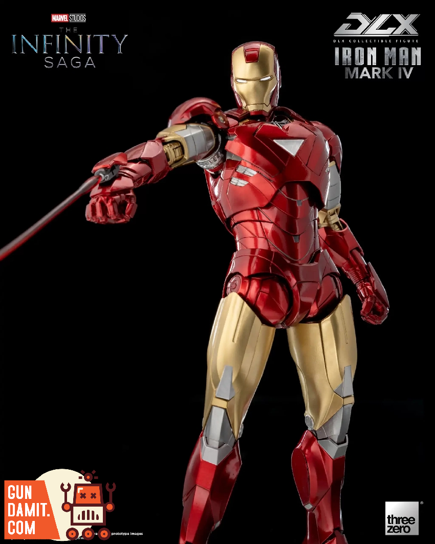 Iron Man Mark IV DLX figure interchangeable hands and effects Iron Man Mark IV DLX figure interchangeable hands and effects