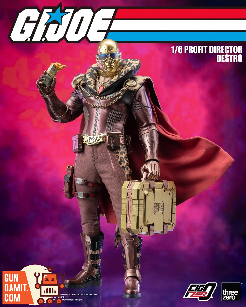 Threezero 1/6 Destro Profit Director with briefcase accessory Threezero 1/6 Destro Profit Director with briefcase accessory