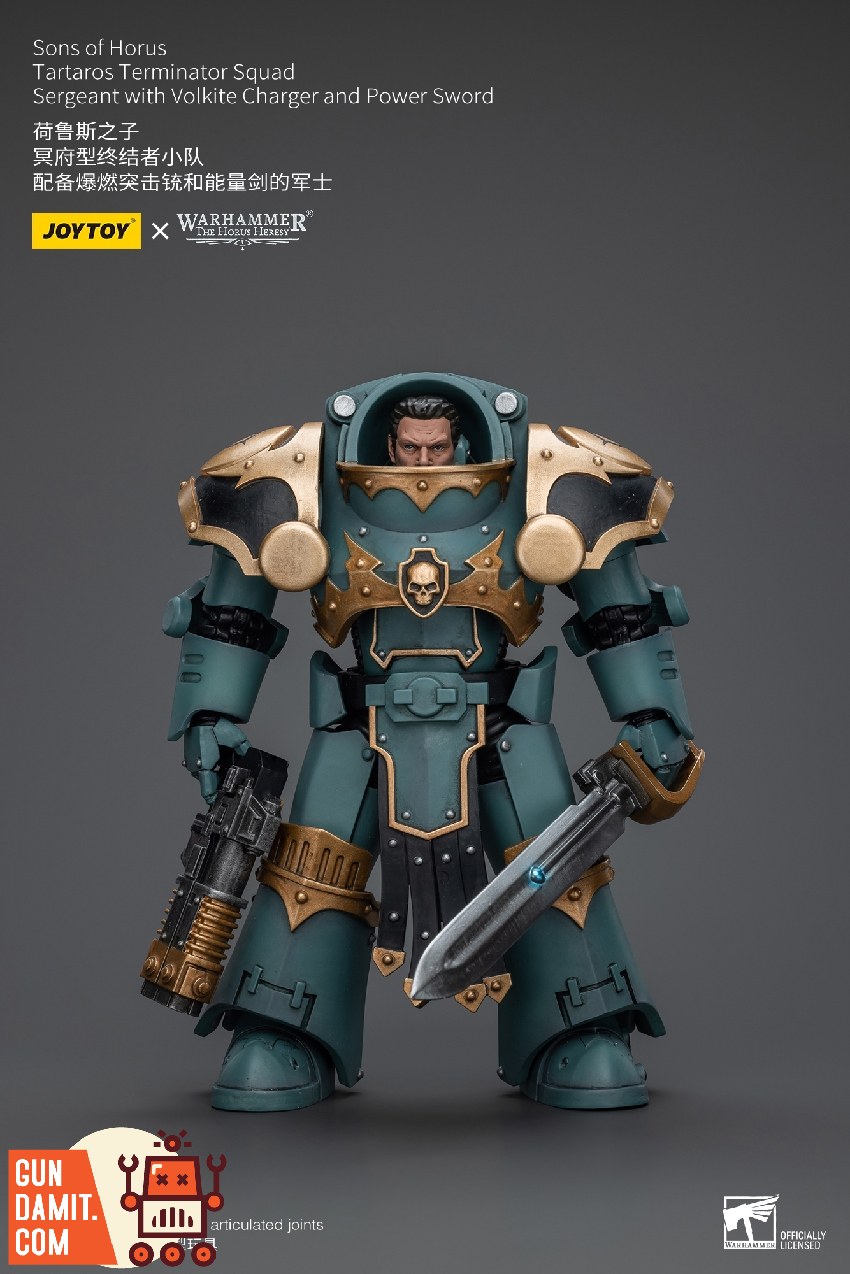 Sons of Horus Tartaros Sergeant 1/18 scale full body standing pose Sons of Horus Tartaros Sergeant 1/18 scale full body standing pose