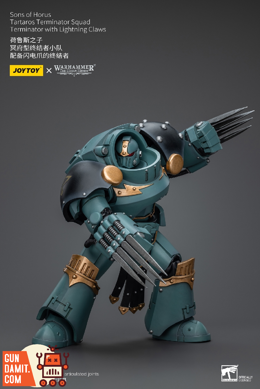 Sons of Horus Tartaros Lightning Claws Terminator full body pose Sons of Horus Tartaros Lightning Claws Terminator full body pose