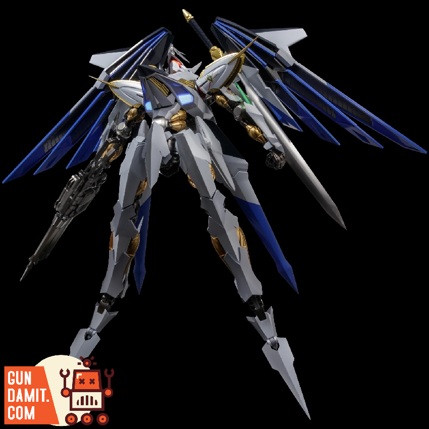 Sentinel Riobot Villkiss full robot mode front view with wings deployed Sentinel Riobot Villkiss full robot mode front view with wings deployed