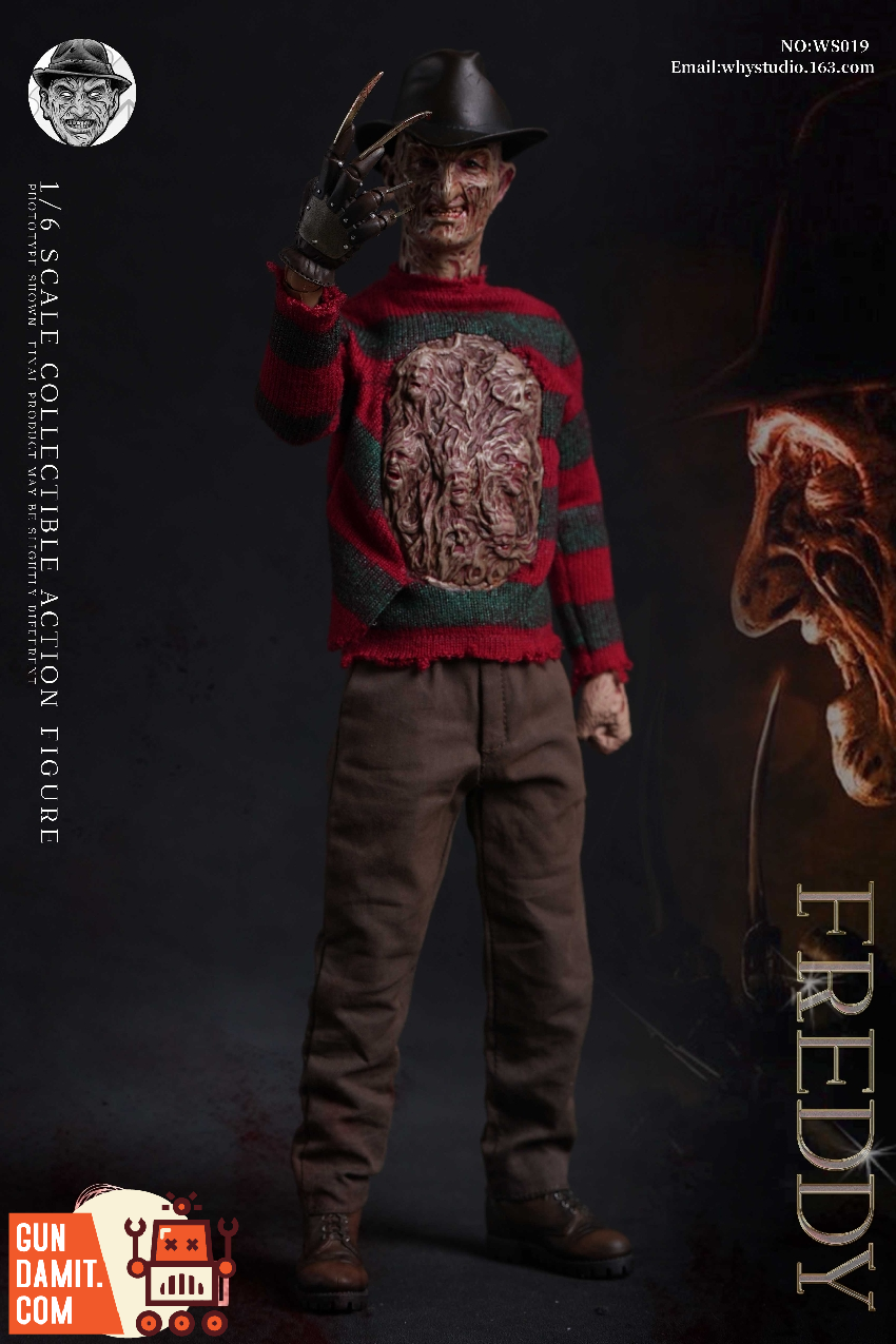 WHY Studio Freddy Vs Jason two-pack accessories overview WHY Studio Freddy Vs Jason two-pack accessories overview