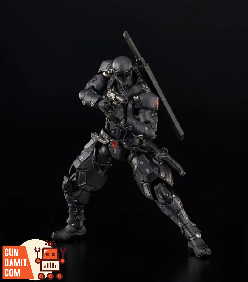 Snake Eyes Light-Armed Ver standing pose with weapon on back Snake Eyes Light-Armed Ver standing pose with weapon on back
