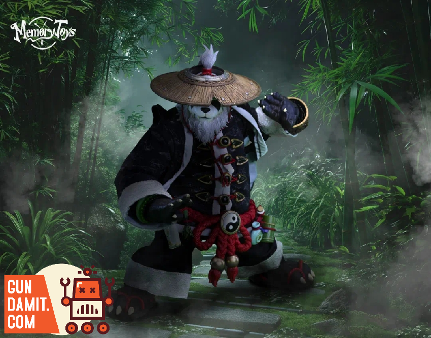 Pandaren Wanderer WuQinglie 1/12 with complete scene upgrade set Pandaren Wanderer WuQinglie 1/12 with complete scene upgrade set